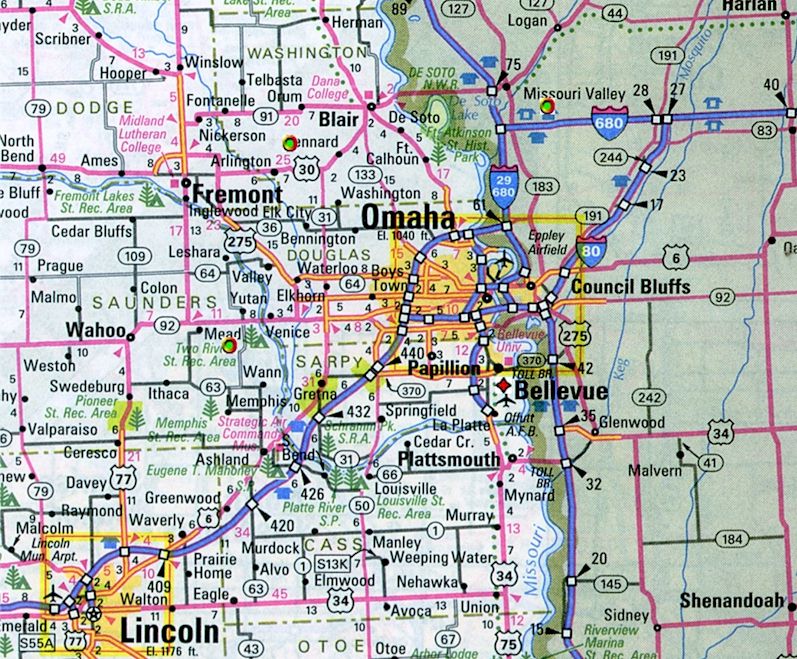 Omaha Map Image